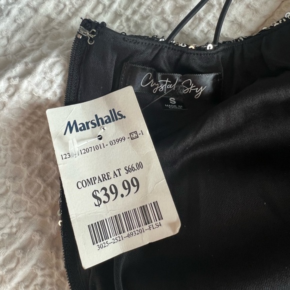 Crystal Sky Sequin Mini Dress Small - Picture 4 of 4